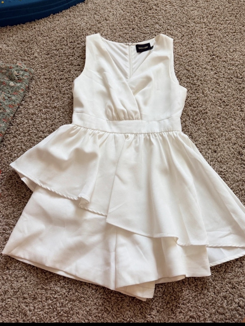 DO+BE White Layered romper